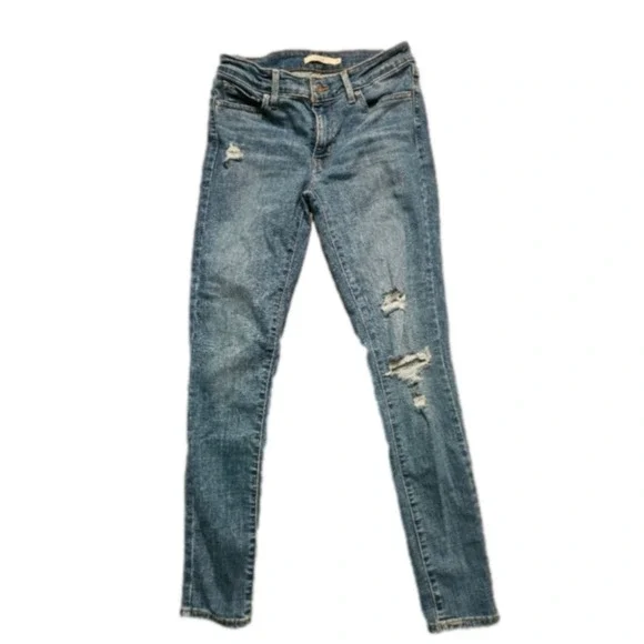 LEVI'S 711 skinny jeans. Size 26/30inseam. EXCELLENT CONDITION! - Picture 3 of 7